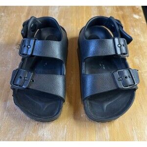 Birkenstock Milano sandals Kids Baby Birks Black EU 27 US child 10.5